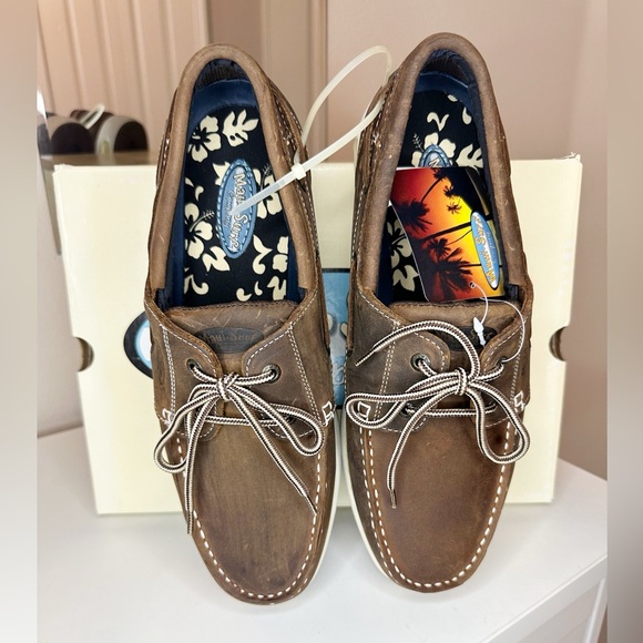 Maui Surf Men’s Loafer Dark Brown Shoes - size 11 - Picture 2 of 11